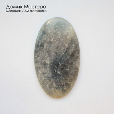 K-K-002187 - флюорит, кабошон, натуральный камень, 61х35х6мм