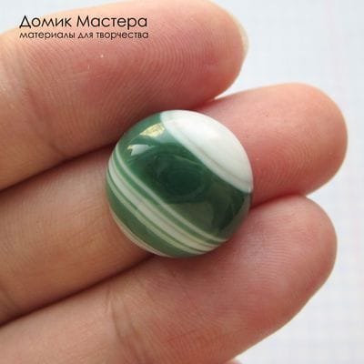 K-K-002266 - агат, кабошон,  натуральный камень,  тонирован, 16х7мм