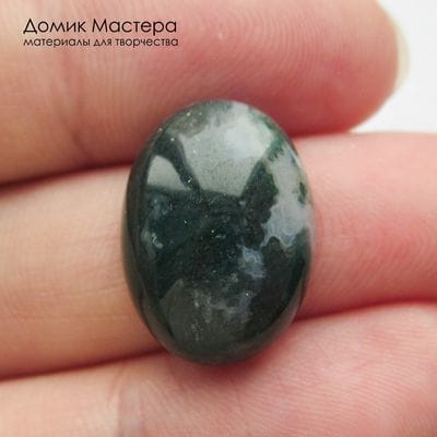 K-K-002277 - агат индийский, кабошон,  натуральный камень,  18х13х6мм