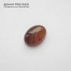 K-K-002287 - агат, кабошон,  натуральный камень,  тонирован, 14х10х5мм
