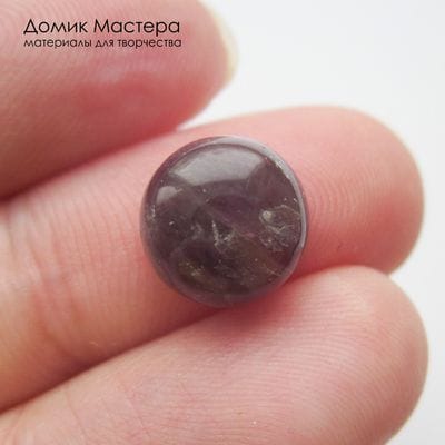 K-K-002295 - агат, кабошон,  натуральный камень,  10х5мм