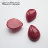 K-K-002308 - кварц, комплект кабошонов, натуральный камень,  тонирован, 18х13х5мм
