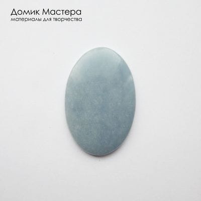 K-K-002323 - ангелит, кабошон, натуральный камень, Чили, 42х28х4мм