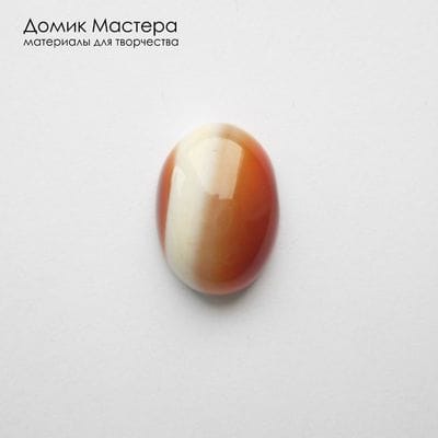 K-Kul-000521 - агат, кабошон, натуральный камень, 18х13х5мм
