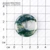 K-Kul-000754 - агат индийский, подвеска, натуральный камень, 30х6мм