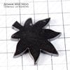 K-Kul-000755 - гематит (возможно имитация!), подвеска,  41х39х4мм