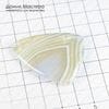 K-Kul-000780 - агат. подвеска, натуральный камень, полупрозрачный,  Африка,  48х40х5мм