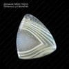 K-Kul-000780 - агат. подвеска, натуральный камень, полупрозрачный,  Африка,  48х40х5мм