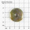 K-Kul-000783 - агат индийский, подвеска, двусторонняя, натуральный камень, 30х5мм
