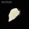 K-Kul-000795 - кристалл кварца, подвеска, натуральный камень, фриформ,  титановое напыление цвета перламутра, 37х20х12мм