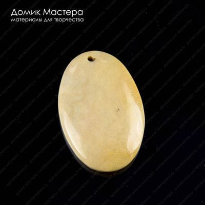 K-Kul-000822 - коралл, подвеска, натуральный камень, 45х29,5х5мм
