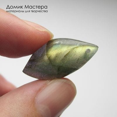 K-Kul-001011 - лабрадор, подвеска, натуральный камень, Африка, 25х13х6мм