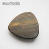 K-Kul-001018 - яшма, подвеска, натуральный камень, Африка, 39х40х6мм