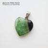 K-Kul-001050 - агат, подвеска, тонирован, двусторонняя, с бейлом, натуральный камень, Африка, 19х19х5мм
