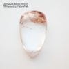 K-Kul-001053 - кварц аквариумный (фантомный), подвеска,  прозрачный, с включениями, натуральный камень, 35х22х13мм
