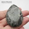 K-Kul-001079 - ларвикит, подвеска,  натуральный камень, 54х37х6мм