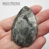 K-Kul-001079 - ларвикит, подвеска,  натуральный камень, 54х37х6мм
