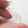 K-Kul-001084 - кварц, кристалл, АВ напыление, подвеска,  натуральный камень, тонирован, 38х12х10мм