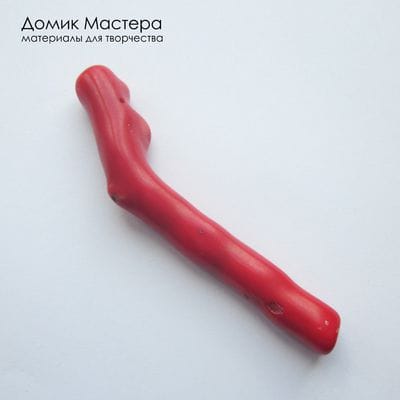K-Kul-001094 - коралл, подвеска, натуральный, тонирован, 83х10мм