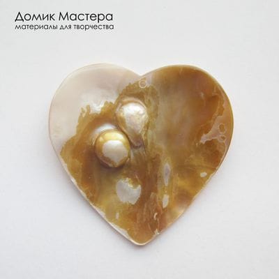 K-Kul-001103 - перламутр, подвеска, натуральный камень, 45х45мм