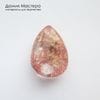 K-Kul-001116 - кварц, аквариумный (фантомный), подвеска, натуральный камень, 26х19х11мм