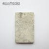 K-Kul-001123 - коралл окаменелый, подвеска, натуральный камень, 49х31х5мм