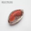 K-Kul-001126 - кварц аквариумный,  подвеска, натуральный камень,  25х14х9мм