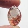 K-Kul-001126 - кварц аквариумный,  подвеска, натуральный камень,  25х14х9мм