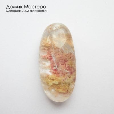 K-Kul-001130 - кварц аквариумный,  подвеска, натуральный камень,  30х14х10мм