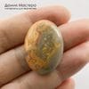 K-K-002446 - агат кружевной, кабошон, натуральный камень, Мексика, 30х22х5 мм