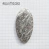 K-K-002471 - клинохлор хромистый, кабошон, натуральный камень, Россия, 56х30х8мм