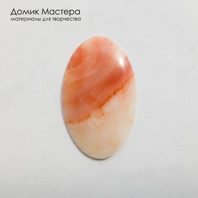 K-K-002473 - переливт, кабошон, натуральный камень, Россия, 47х28х3мм